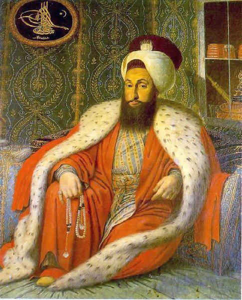 unknow artist Sultan Selim III in Audience.